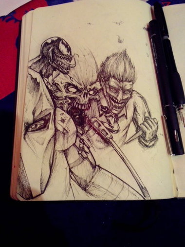 Graffiti Sketch - Photo by Skare