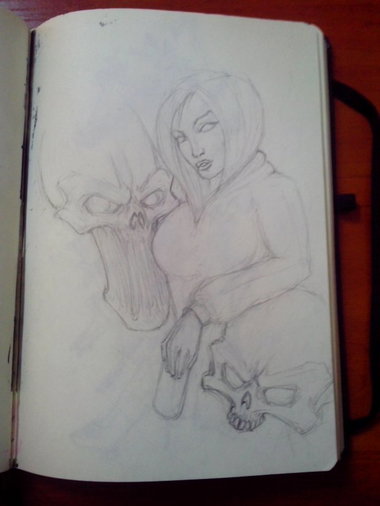 Graffiti Sketch - Photo by Skare - Skare