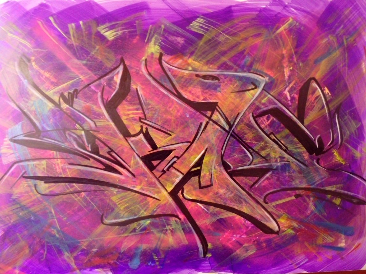 Graffiti Sketch in Warsaw - Photo by Skare - Freestyle, Skare, sketch (2014)