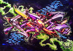 Graffiti Sketch - Photo by Skare - Ket124, Skare, Sketch (2014)