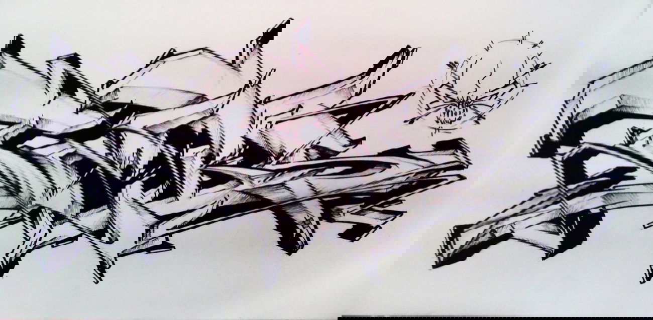 Graffiti Sketch in Warsaw - Photo by Skare - skare, tebs, exchange