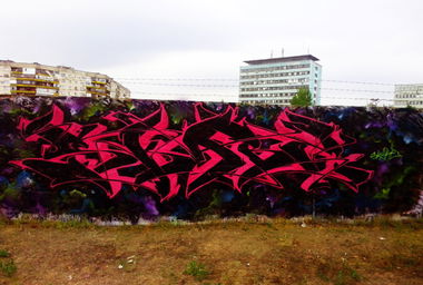 Graffiti Wall in Severodonetsk - Photo by Skare - Skare, Severodonetsk (2014)