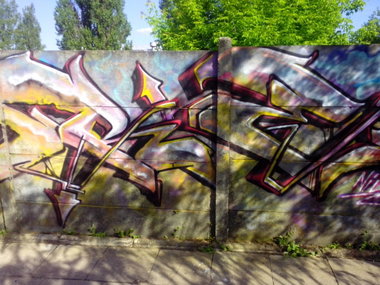 Graffiti Wall - Photo by Skare