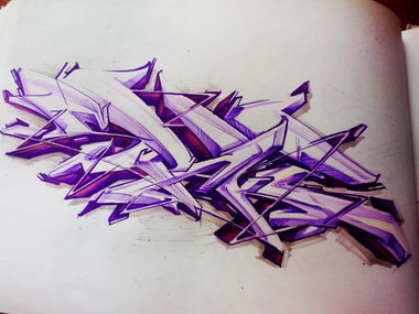Graffiti Sketch - Photo by Skare - Skare