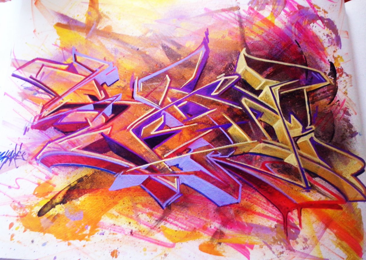 Graffiti Wall - Photo by Skare