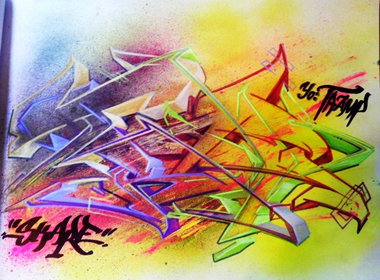 Graffiti Sketch - Photo by Skare - Skare (2014)