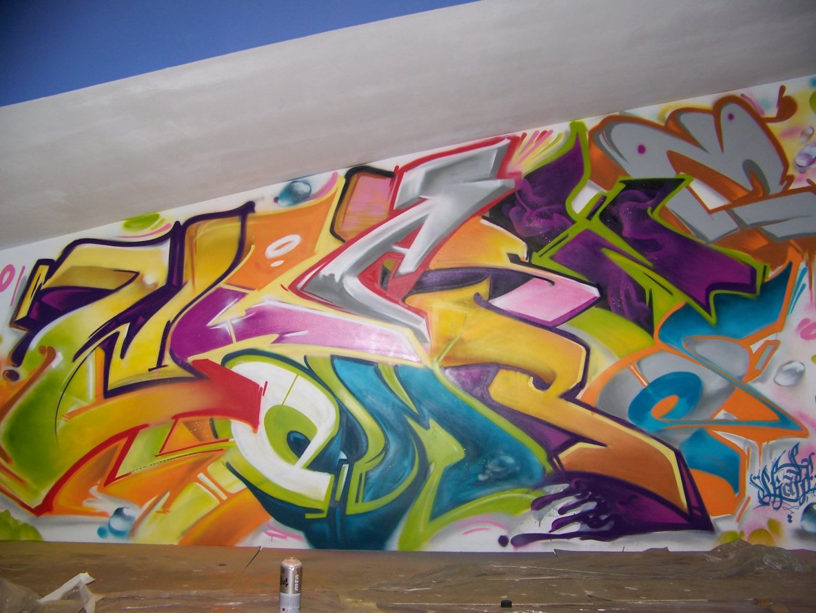 Graffiti Wall - Photo by Skare