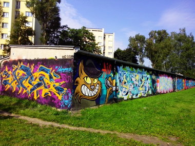 Graffiti Wall in Warsaw - Photo by Skare - skare (2014)