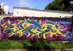 Graffiti Wall in Warsaw - Photo by Skare - Skare (2014)