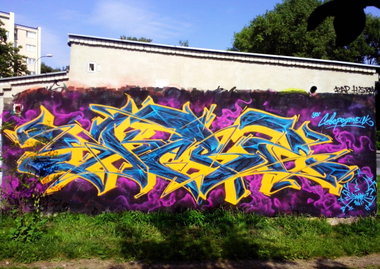 Graffiti Wall in Warsaw - Photo by Skare - Skare (2014)