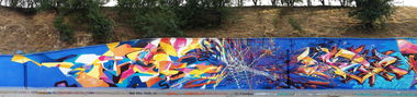 Graffiti Wall in Lublin - Photo by Skare - Zmogk, Proembrion, Skare (2014)