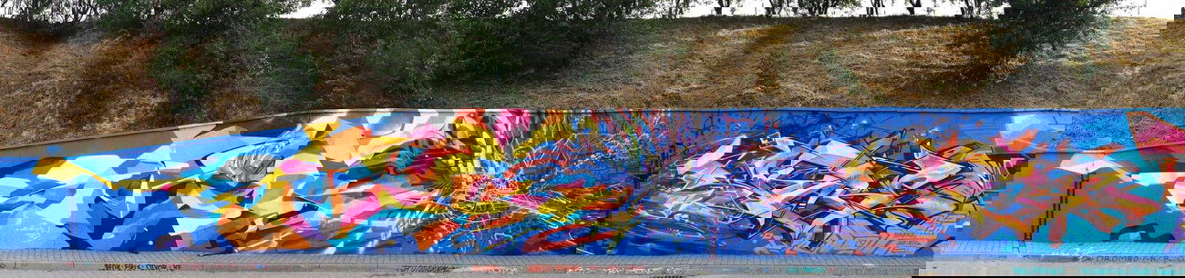 Graffiti Wall in Lublin - Photo by Skare - Zmogk, Proembrion, Skare (2014)