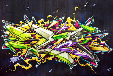 Graffiti Sketch - Photo by Skare - Skare