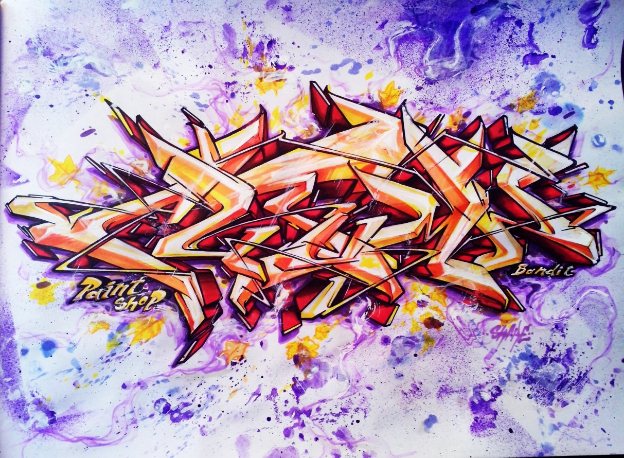 Graffiti Sketch - Photo by Skare - Skare (2014)