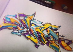 Graffiti Sketch - Photo by Skare - Skare