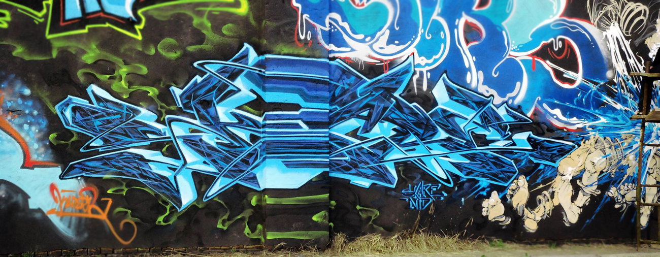 Graffiti Wall in Лешно - Photo by Skare - Skare