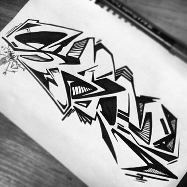 Graffiti Sketch - Photo by Skare