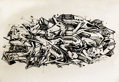 Graffiti Sketch - Photo by Skare