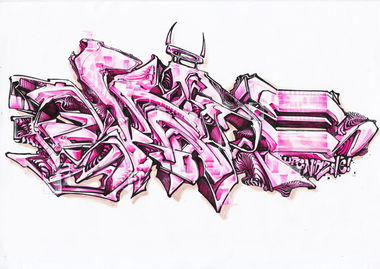 Graffiti Sketch - Photo by Skare