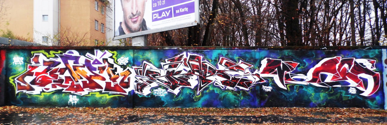 Graffiti Wall - Photo by Skare