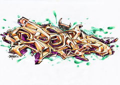 Graffiti Sketch - Photo by Skare
