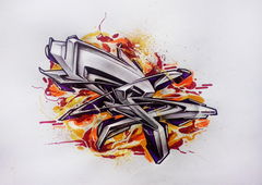 Graffiti Sketch - Photo by Skare