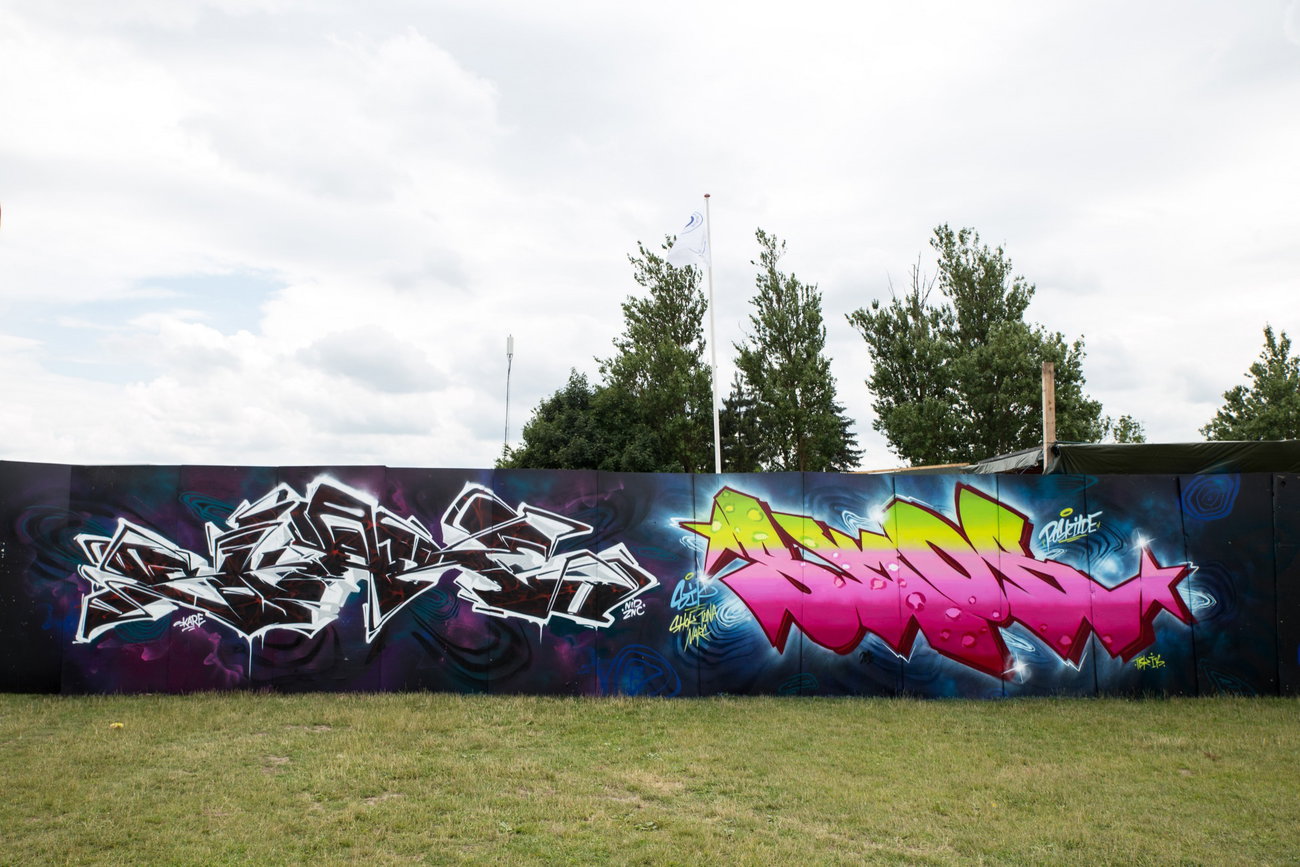 Graffiti Wall - Photo by Skare