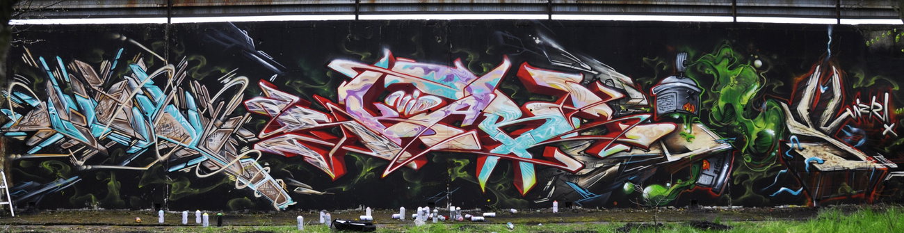 Graffiti Wall in Польша - Photo by Skare - Skare (2016)