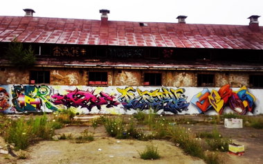 Graffiti Wall - Photo by Skare - Oner, Skare, Rask (2015)