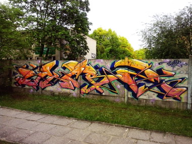 Graffiti Wall - Photo by Skare