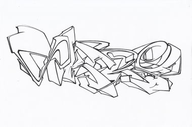 Graffiti Sketch - Photo by Skare