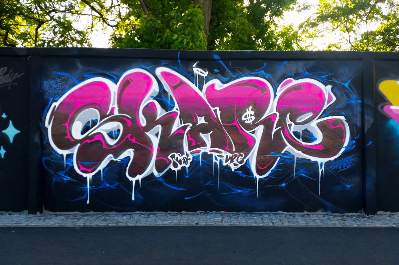 Graffiti Wall - Photo by Skare