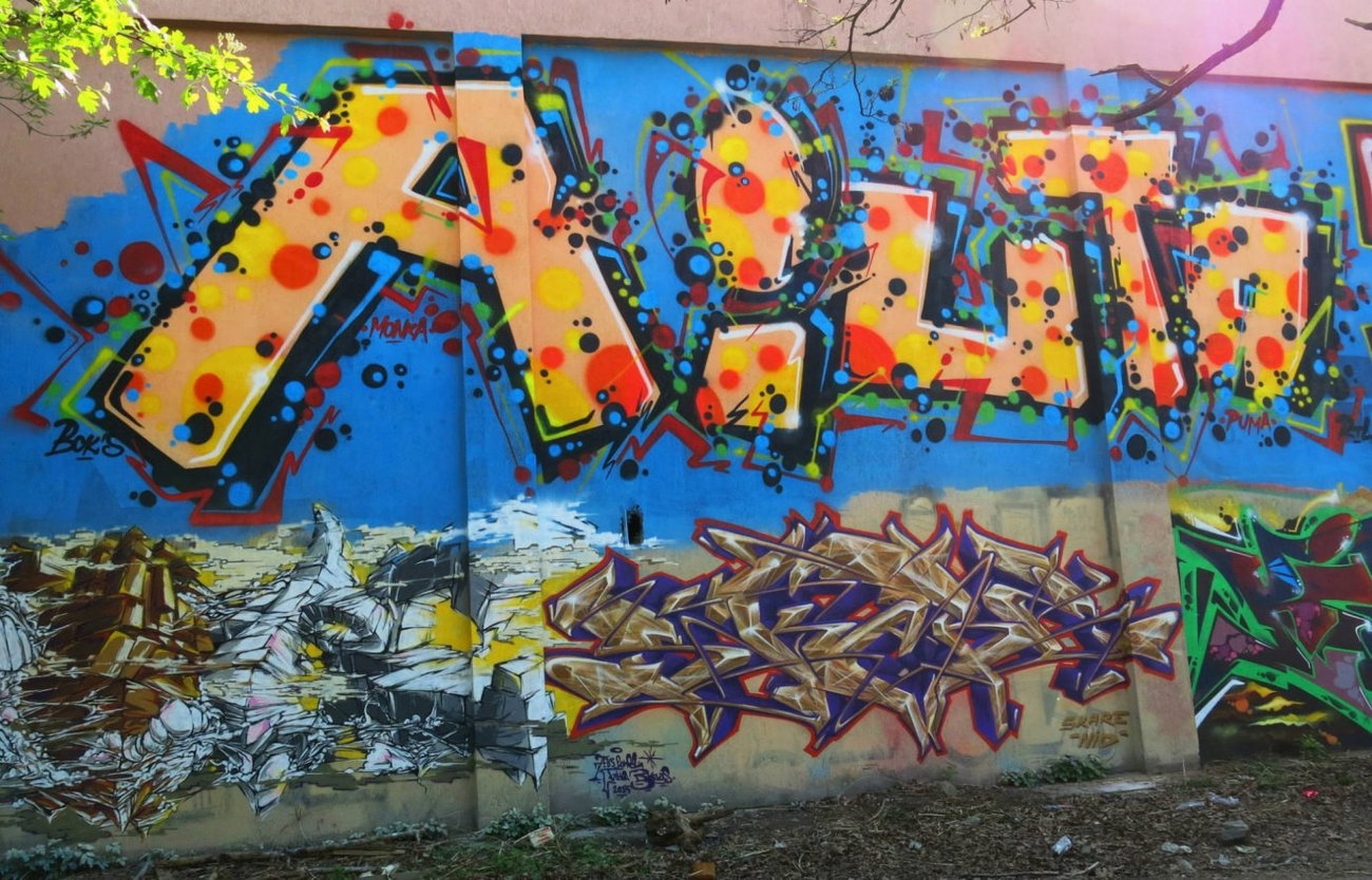 Graffiti Wall - Photo by Skare - Skare