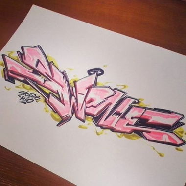 Graffiti Sketch - Photo by Skare