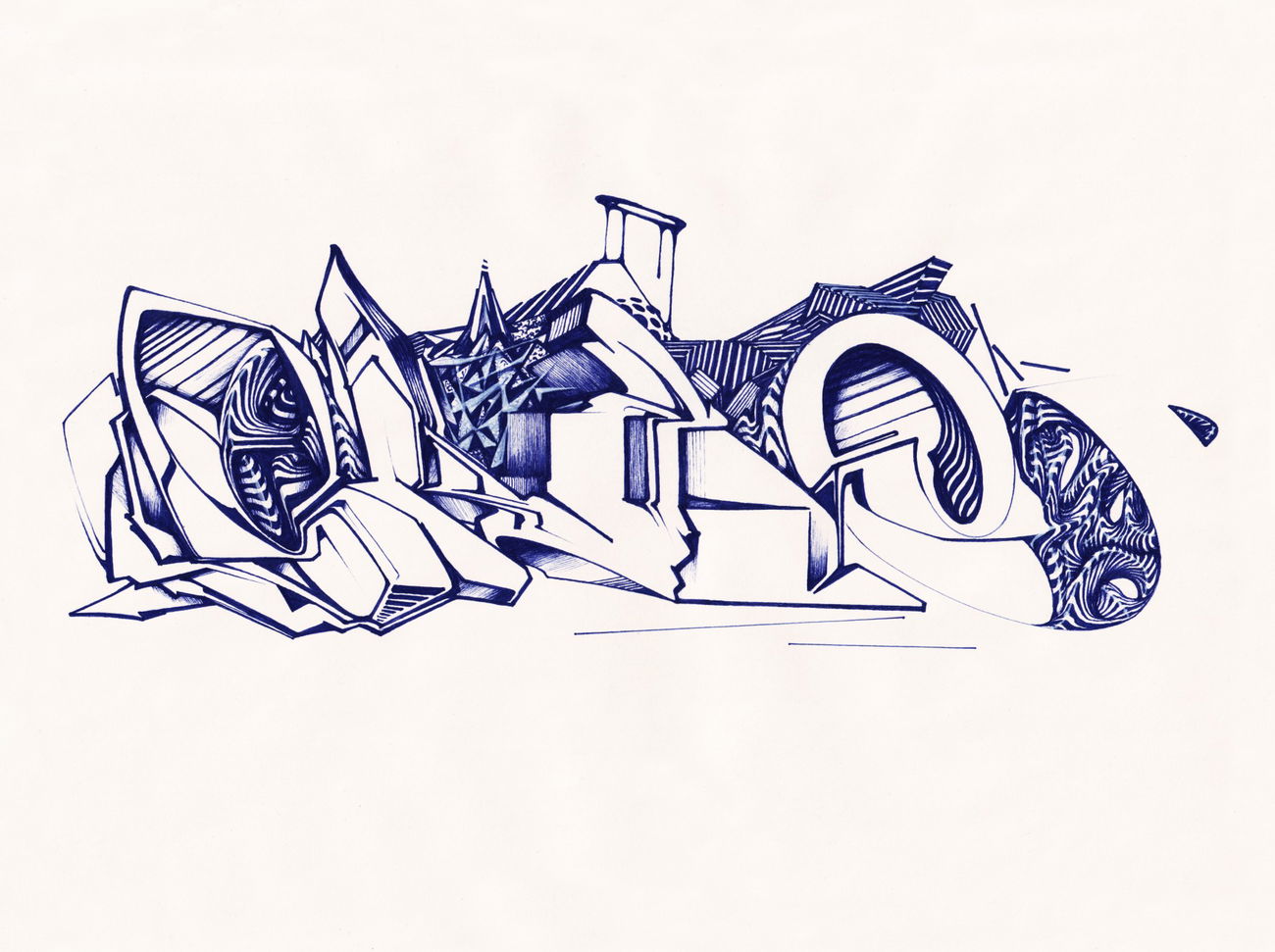 Graffiti Sketch - Photo by Skare - neurowild, graffiti, skareone