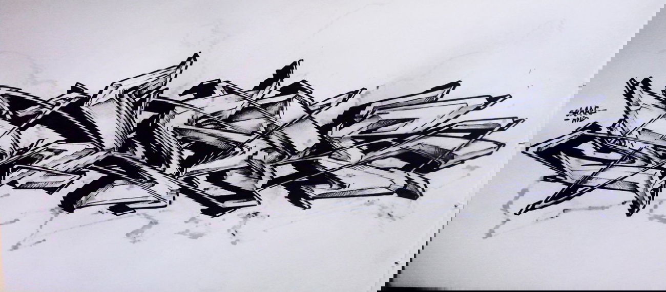 Graffiti Sketch - Photo by Skare