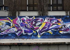 Graffiti Wall - Photo by Skare - neurowild, skare, skareone