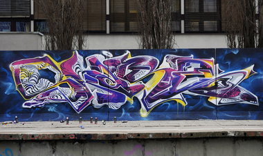 Graffiti Wall - Photo by Skare - neurowild, skare, skareone