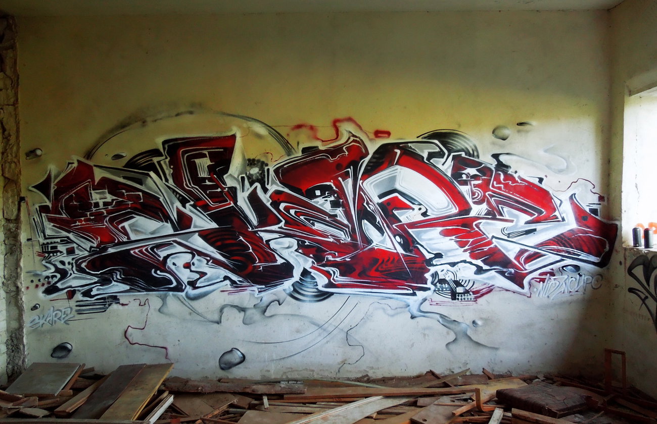 Graffiti Wall - Photo by Skare