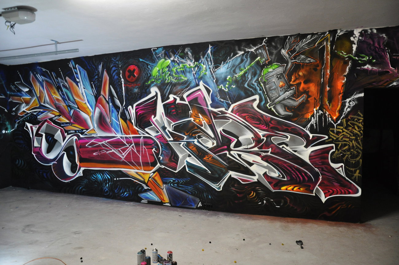 Graffiti Wall - Photo by Skare