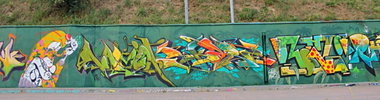 Graffiti Wall - Photo by Skare