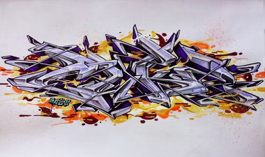 Graffiti Sketch - Photo by Skare - Skare, Cuke