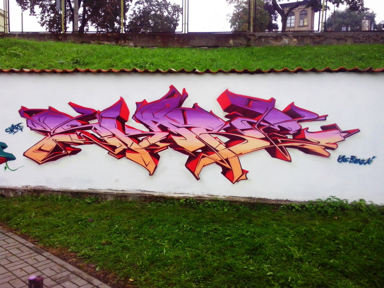 Graffiti Wall - Photo by Skare