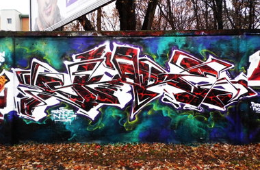 Graffiti Wall - Photo by Skare