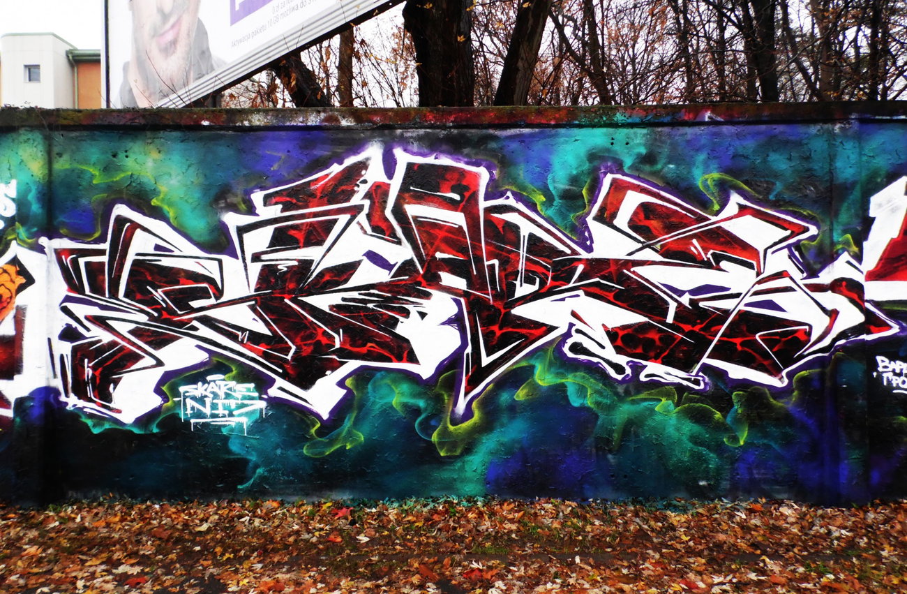 Graffiti Wall - Photo by Skare