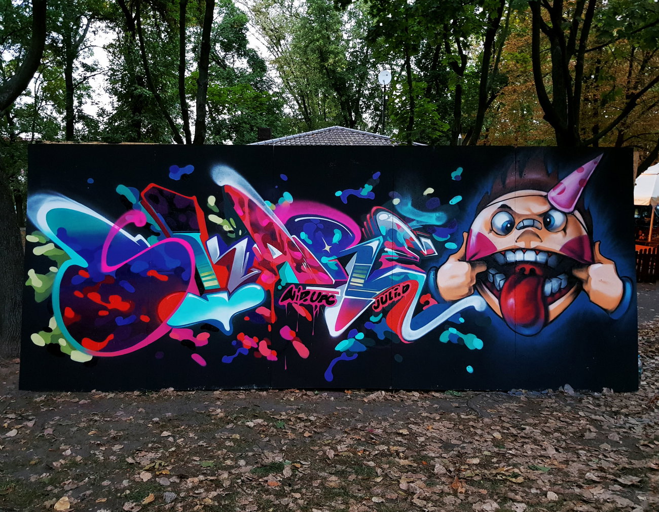 Graffiti Wall - Photo by Skare
