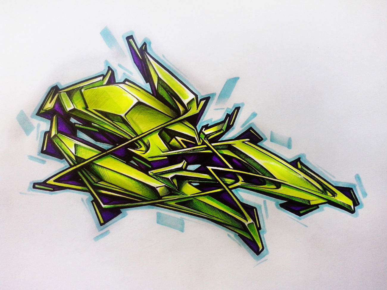 Graffiti Sketch - Photo by Skare