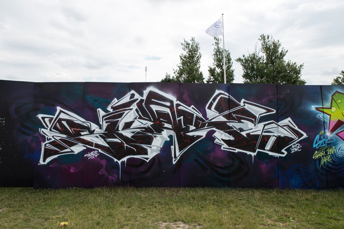 Graffiti Wall - Photo by Skare