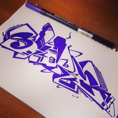 Graffiti Sketch - Photo by Skare - skare