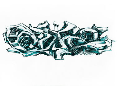 Graffiti Sketch - Photo by Skare - sketch, neurowild, skareone